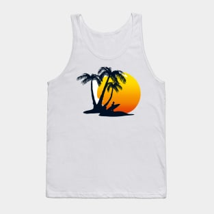 My Favorite Color is Sunset for Women Tank Top